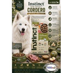 Instinct Perro Cordero Raw...